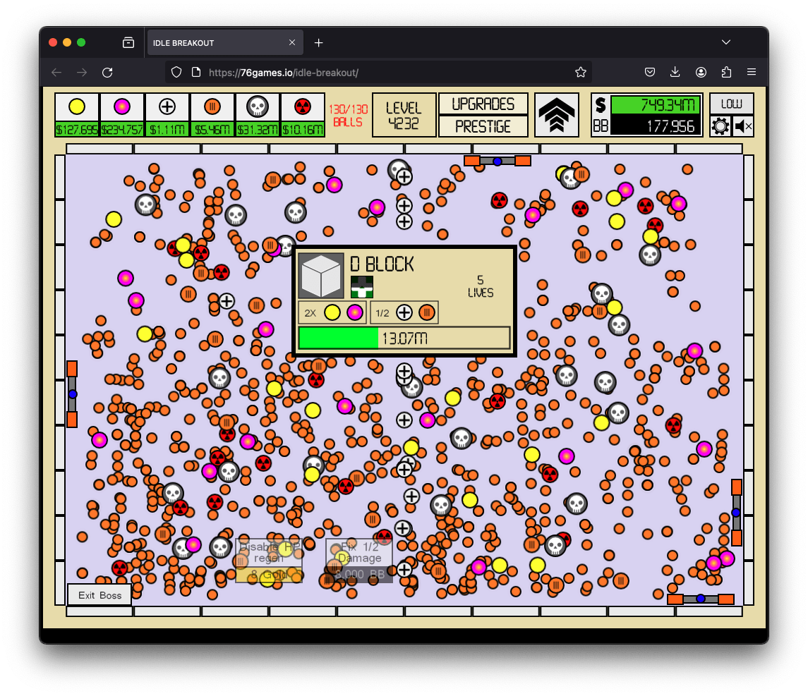 idle breakout unblocked games