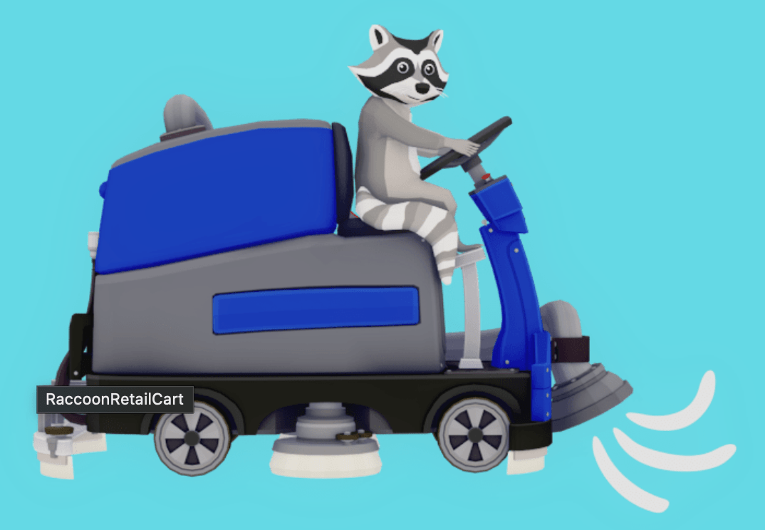 Racoon retail