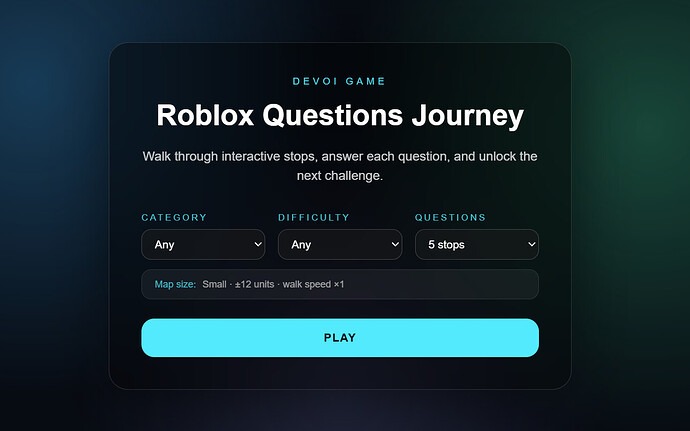 Devoi Questions Journey Game: For Kids Learning Platform